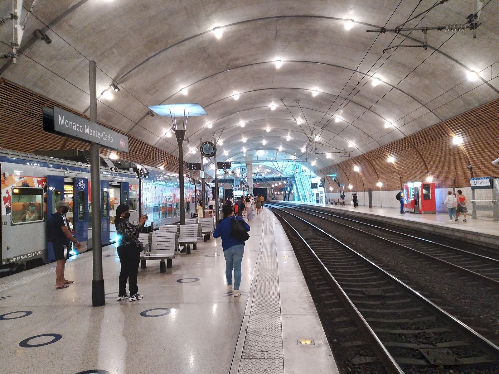 Met de trein naar Monaco – sfeerbeeld