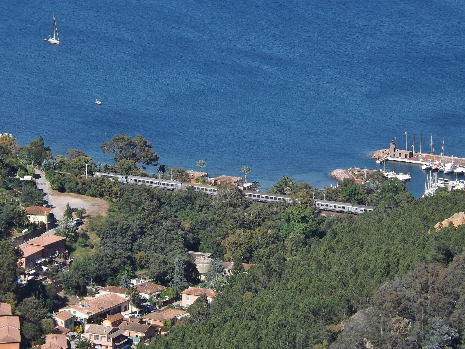 Met de trein naar Monaco